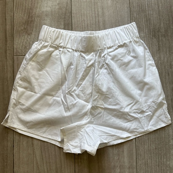 Daily Drills Poplin Resort Shorts - White NWT - Picture 2 of 4